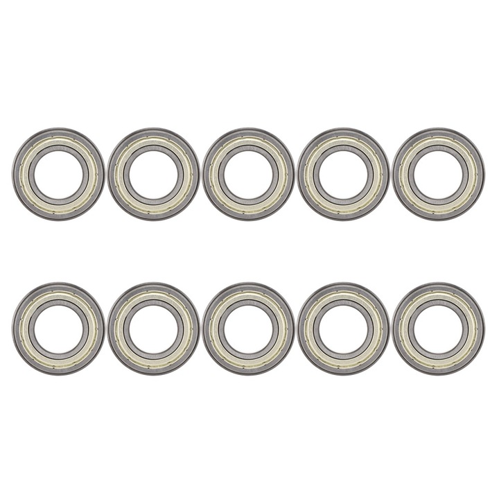 10 db. Mélyhornyú golyóscsapágy, oldalsó mechanikai tartozékok, hardver alkatrészek F690(F6904ZZ)