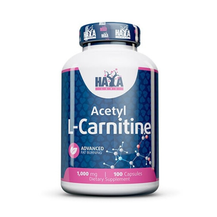 HAYA LABS - Acetyl L-Carnitine 1000mg / 100 kapszula