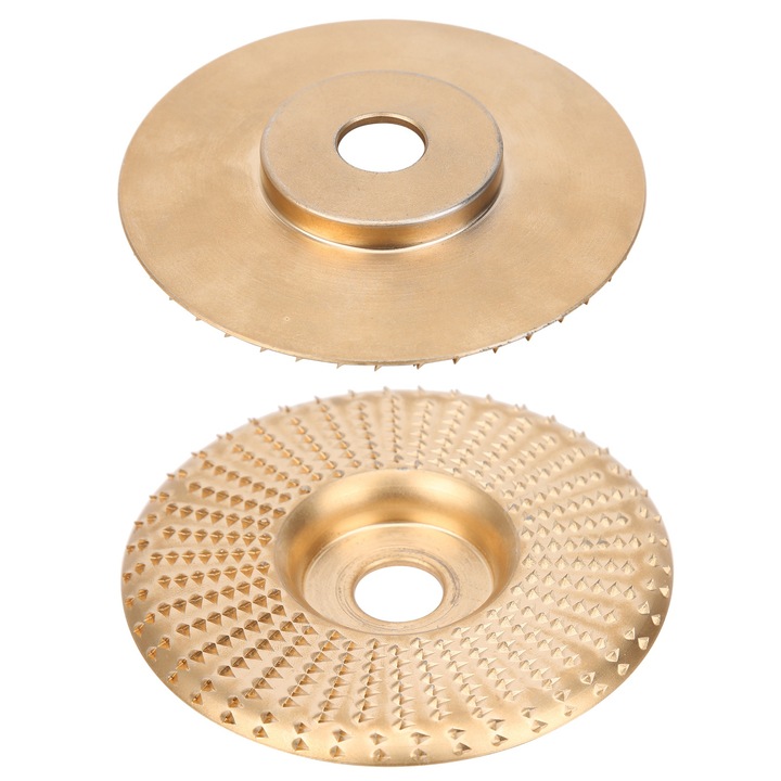 Csiszolókorongok, Jormftte, 2 darabos készlet, 100mm, arany, 15mm vastagság