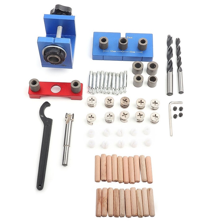 Ghid de gaurire 3 in 1, Enforose, pentru prelucrarea lemnului