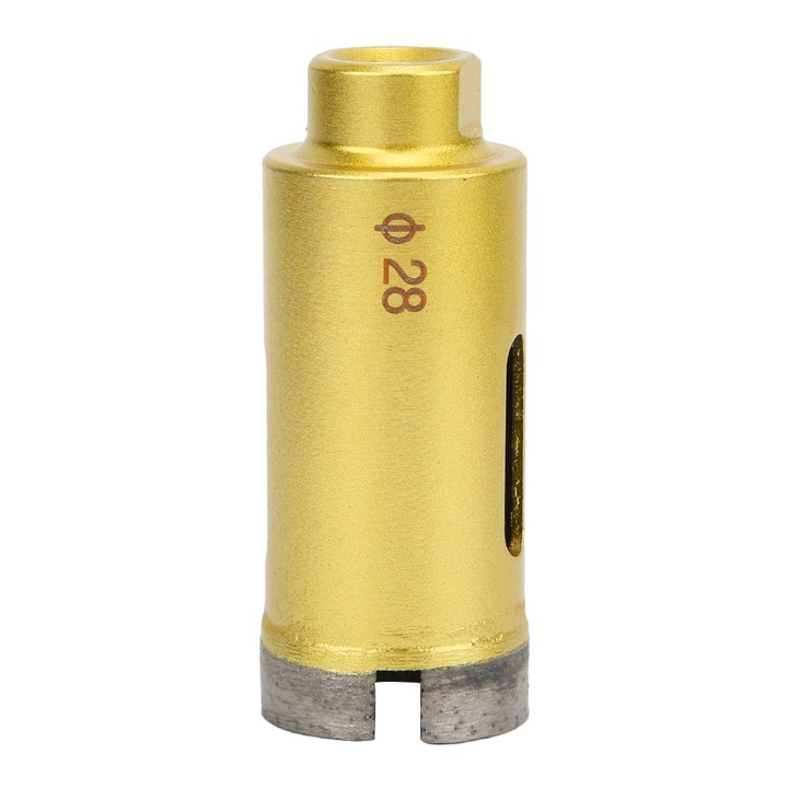 Set de burghie cu diamant Enforose, 25mm/28mm, pentru piatra, ceramica, fara margini rupte