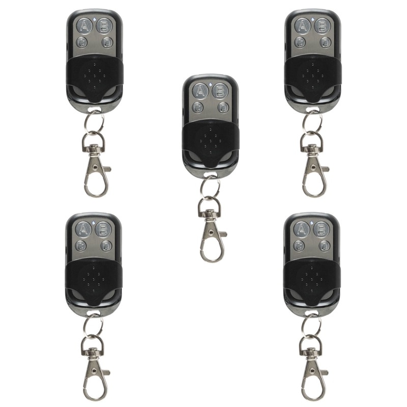 Kit automatizari porti, Generic, 5PZ 433Mhz, control wireless, 4 butoane, culisant, pentru poarta dubla