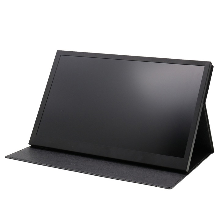 Monitor portabil, 15 inch, porturi HDMI/TYPE-C/USB, iesire audio 3, 5 mm, 1440p HD, ecran de extensie pentru PC mobil