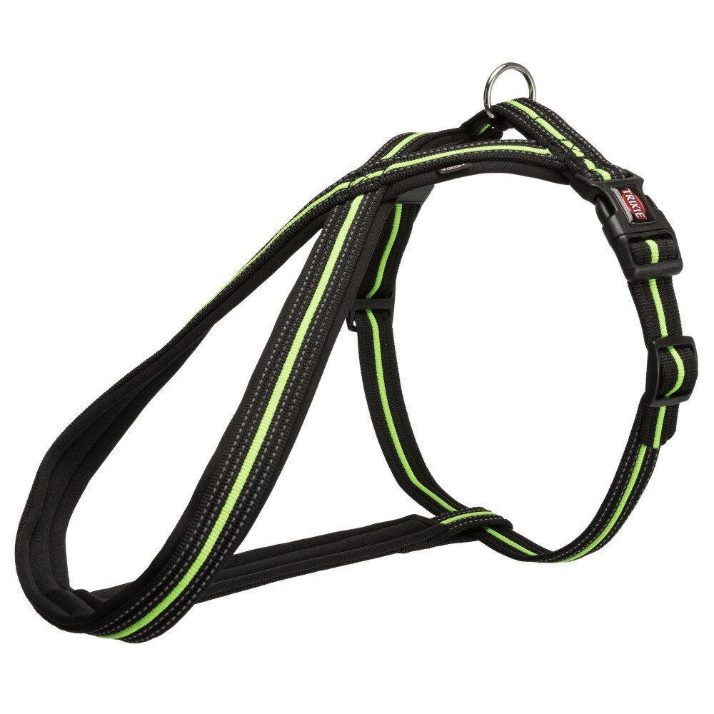 Ham Trixie Fusion Touring L-XL 70-100 cm/23 mm Negru/Verde 20655