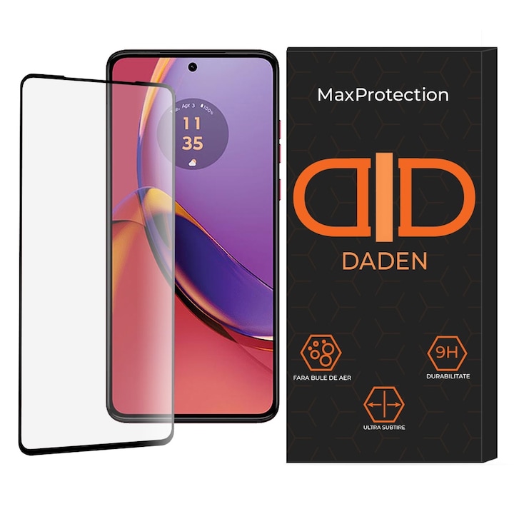 Протектор за Motorola Moto G55 Daden MaxProtection, пълно покритие, професионална защита, ултра устойчиво, първокласно качество, стъкло