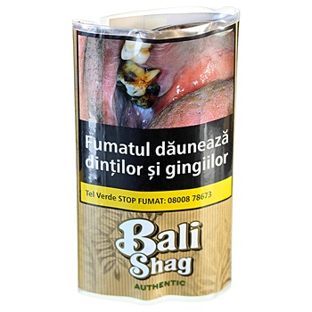 Tutun Bali Shag Authentic, 35g + Foite Tutun Bali Shag Authentic, 35g + Foite