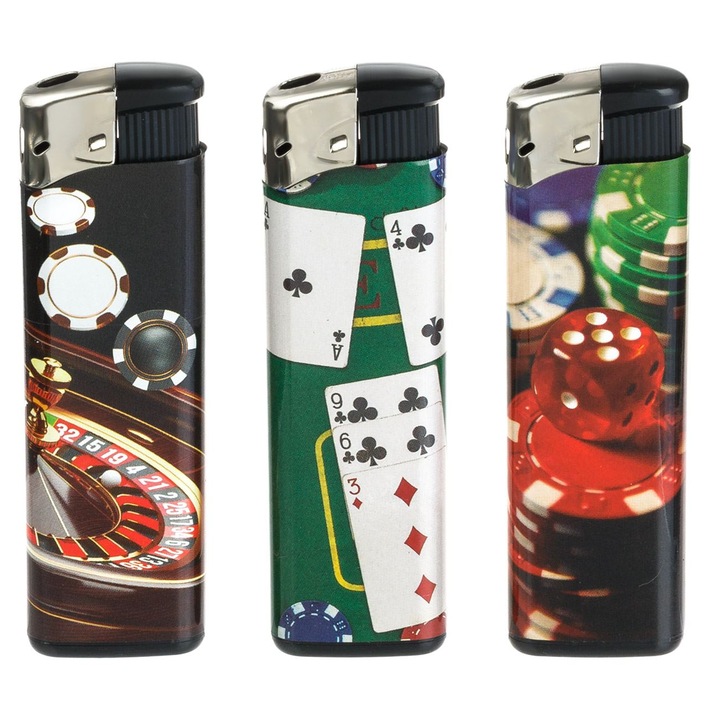 Brichete Set Casino, 3 Bucati, Multicolor