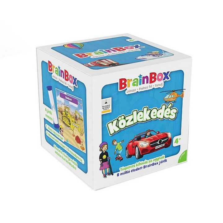 BrainBox Közlekedés társasjáték - ÚJ