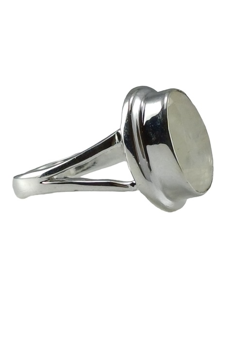 Inel din argint 925, TSR cu piatra naturala piatra lunii marime 18, 7 mm model 8MSS10