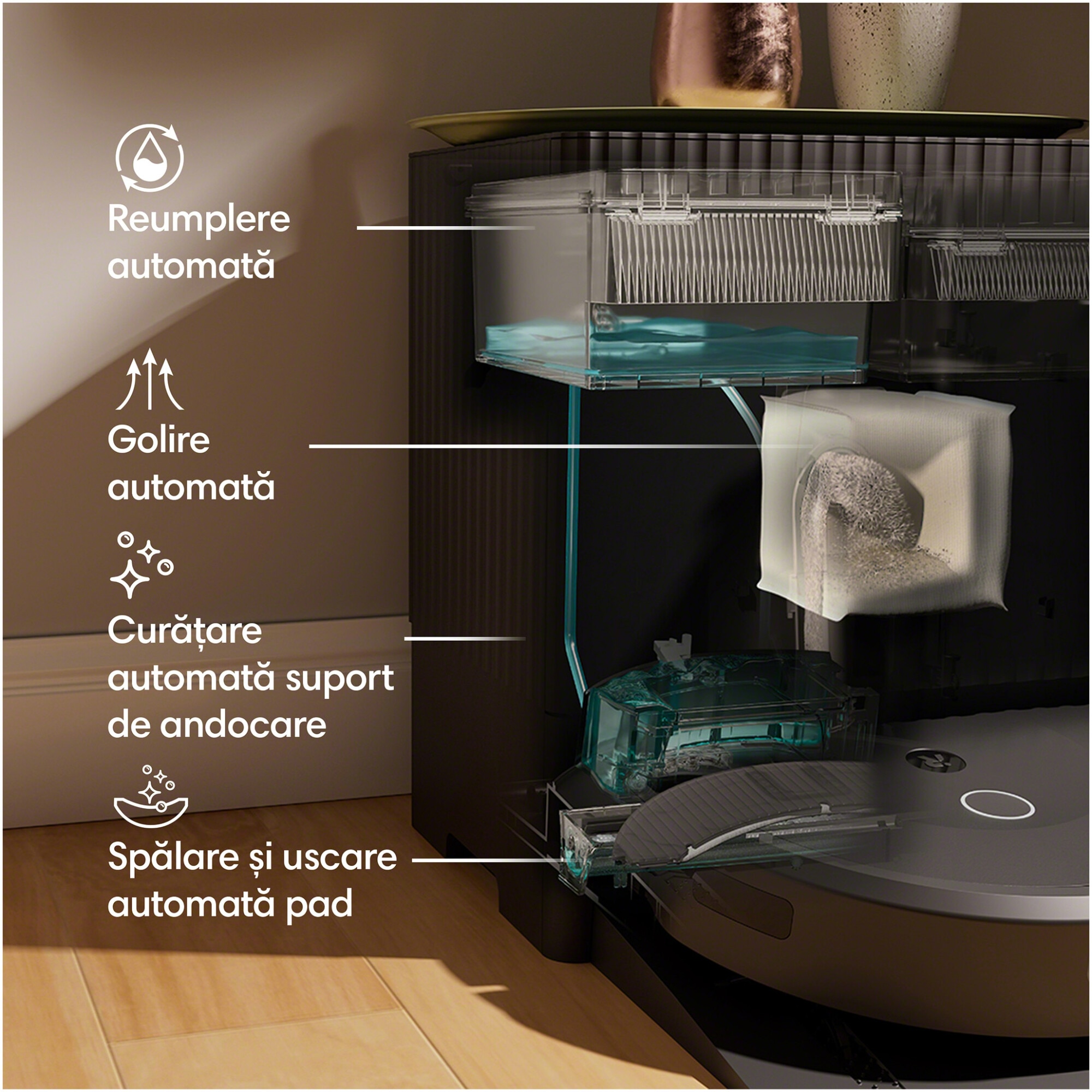 Robot de aspirare cu mop iRobot Roomba Combo 10 Max X085840