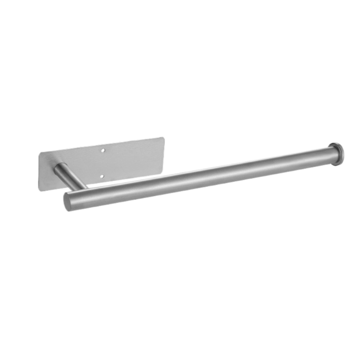Suport prosoape de hartie, inox, argintiu, 4,5x8x31,5cm，Suport pentru tesut montat pe perete, suport pentru tesut modern, suport pentru tesut creativ, suport pentru tesut de bucatarie, suport pentru tesut minimalist