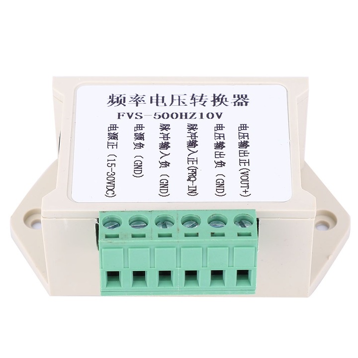 FVS-500Hz10V Modul convertor de frecventa la tensiune 0~500Hz la 0~10V cu carcasa