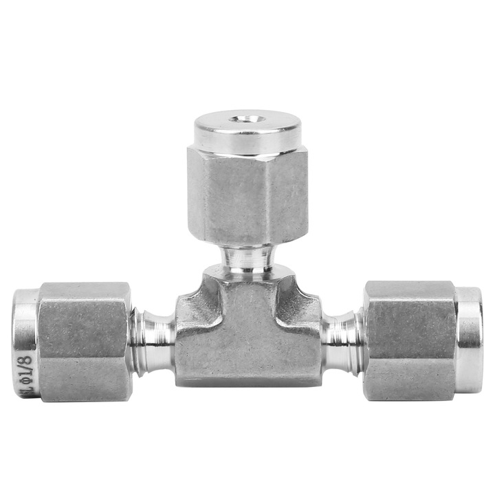 Kompressziós ferula csatlakozó, Enforose, rozsdamentes acél, nyomásálló, DN6-DN15 méretek