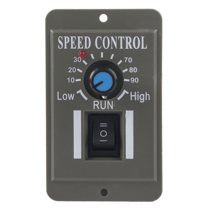 DC motor fordulatszám szabályozó CW/CCW vezérlő kapcsoló 12V/24V/36V/48V 6A