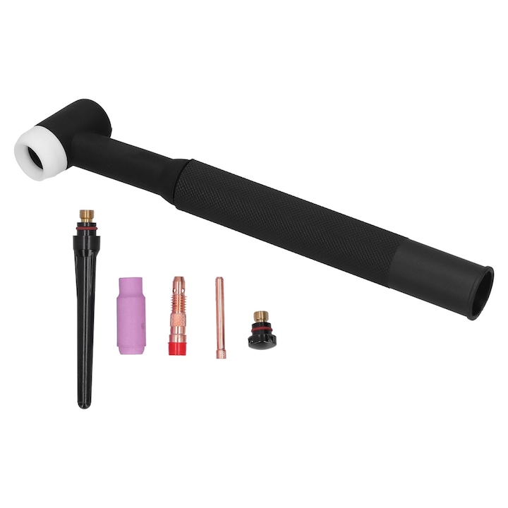 Cap de sudura TIG GTAW cu arc de argon, corp racit cu aer, set Kit pentru seria WP‑17 WP‑17, Enforose