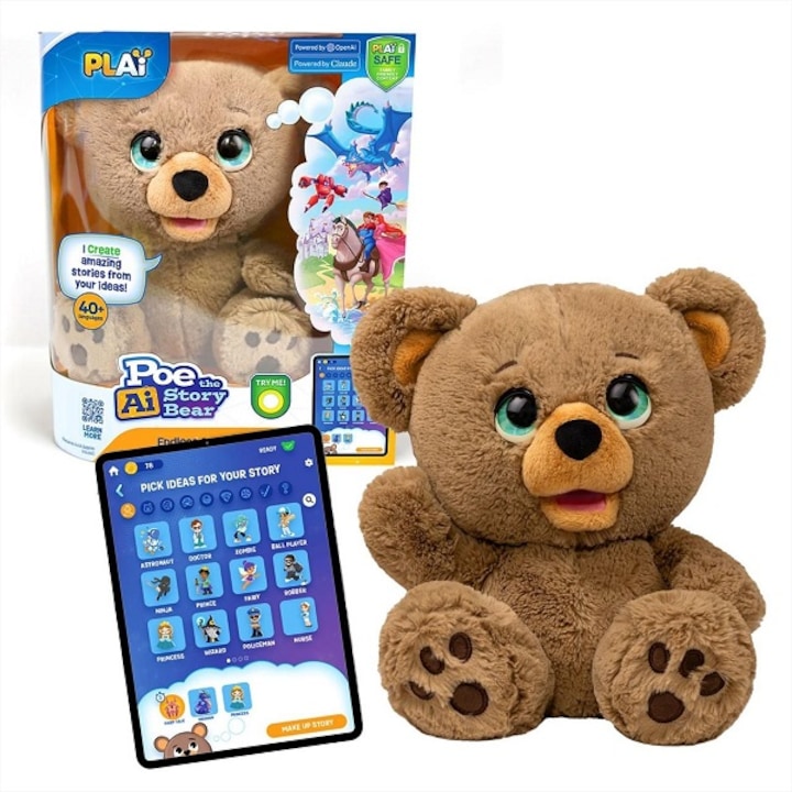 Ursulet de plus, SKYROCKET, Interactiv, Spune povesti, AI, Maro