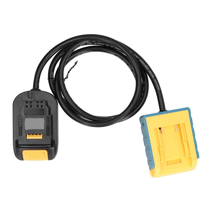 Адаптер за батерия Enforose с удължител от 1,5 метра за литиеви инструменти