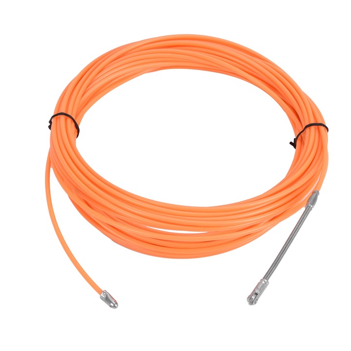 Extractor de sarma prin perete Enforose, 20m, portocaliu, ABS/70# otel