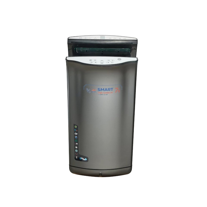 Сушилник за ръце VENUS STAR, сензор JetSmart, 2000W бързо съхнене горещ студен въздух, тъмно сив