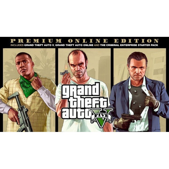 Játék Licenc Grand Theft Auto Gta 5 V Premium Online Edition Pc Key Rockstar (Azonnali Aktiváló Kód)