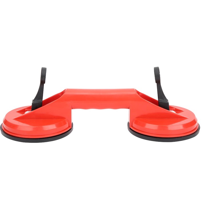 Двойна вендуза Enforose, 11.5см, червена, капацитет 60кг