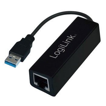 Adaptor USB 3.0 - Gigabit RJ45, Realtek RTL8153, LogiLink UA0184A Adaptor USB 3.0 - Gigabit RJ45, Realtek RTL8153, LogiLink UA0184A