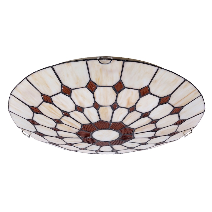 Плафониера Rabalux Marvel, E27, 2x60W, Бронз