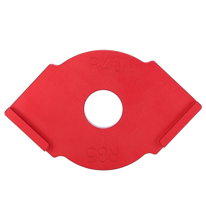 Set sablon colt rotunjit Enforose R35-R40, aluminiu, usor de transportat