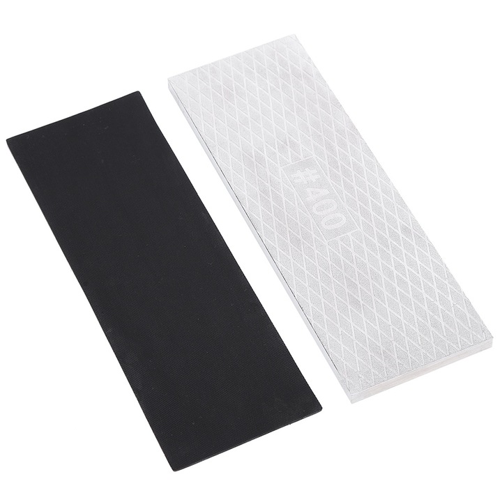 Piatra de ascutit cu diamante profesionale, 4001000 granule, cu covoras antiderapant, Enforose