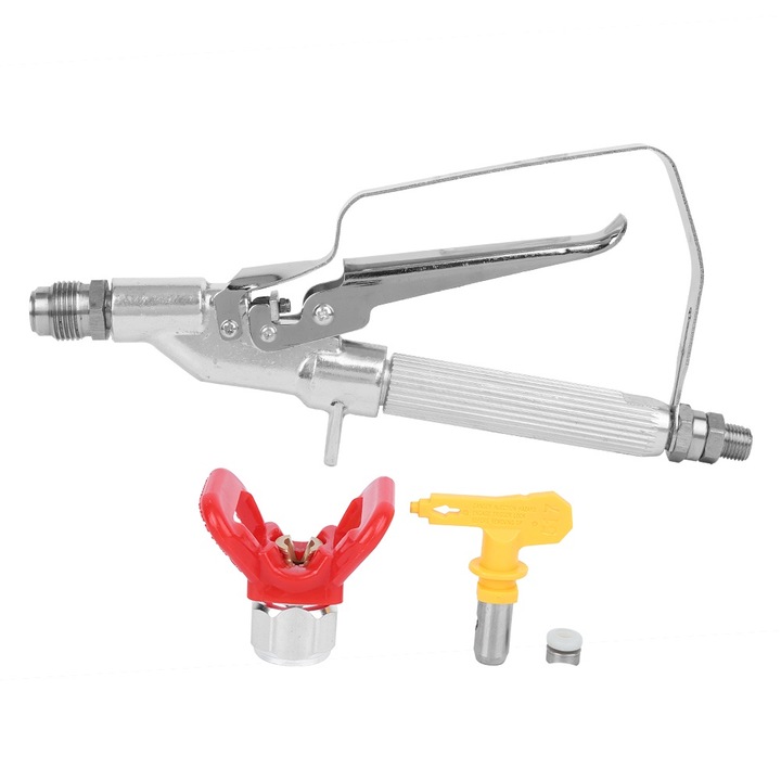 Комплект безвъздушен пистолет за боядисване Enforose, неръждаема стомана, налягане 270bar, 1/4 инча, 7/8 инча