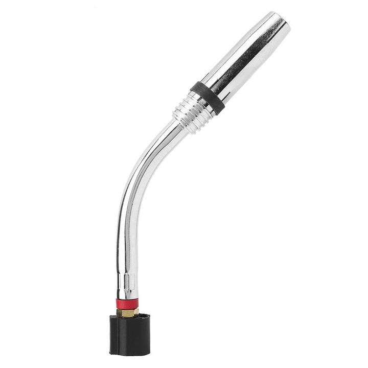 Accesorii aparate de sudura, Enforose, tub de sudura cu gat de lebada 36 KD, din alama, 9mm