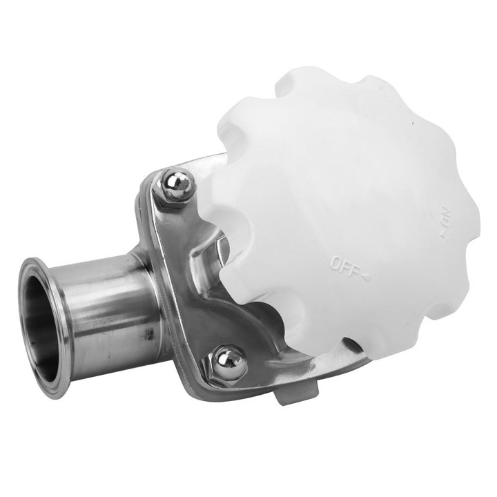 Комплект диафрагмен клапан, Enforose, неръждаема стомана 316, 51 мм, за машинно инженерство, киселинна и алкална среда