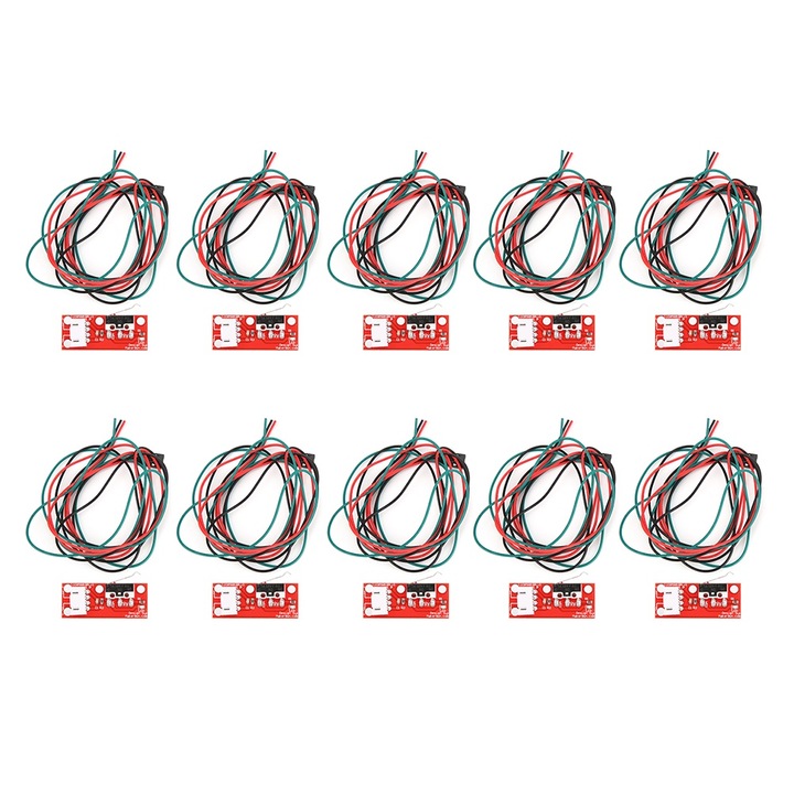 10 bucati microcomutator de contact de siguranta din plastic Enforose, pentru echipamente electronice