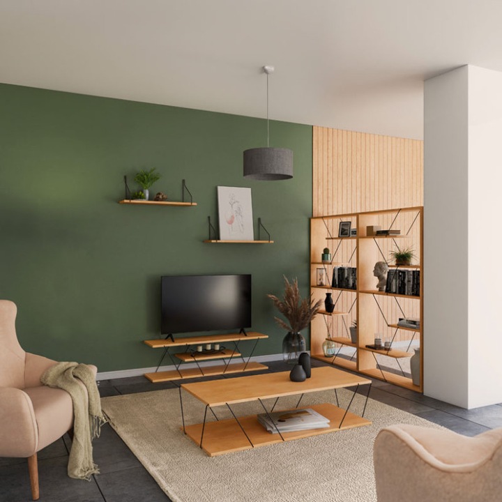 Komód, Pako World, CC-0243, Krém, 120x30x33 cm