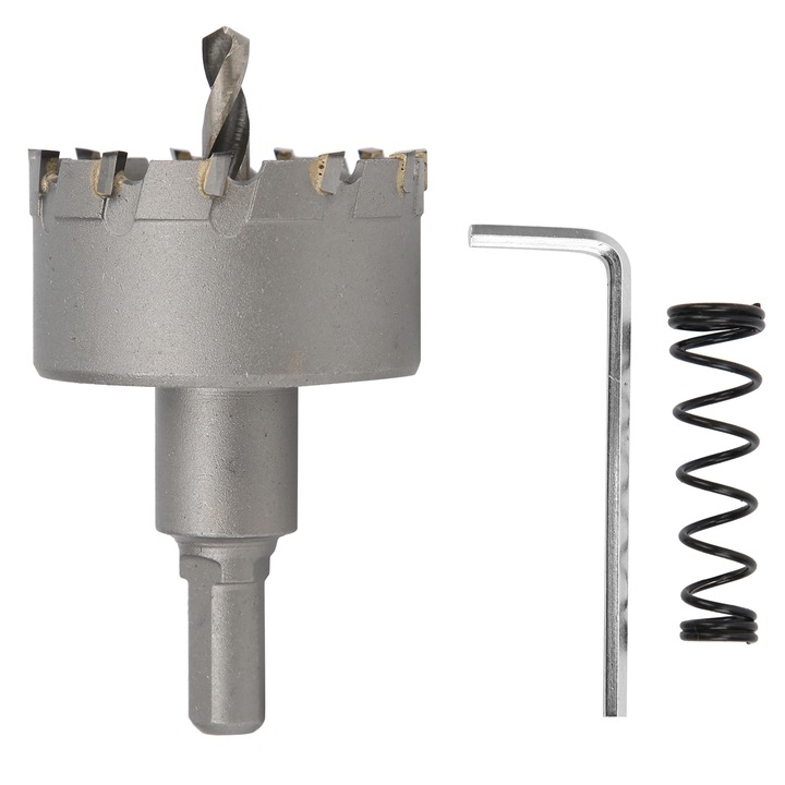 Set de burghie cu diamant Enforose, 50mm-100mm, pentru metal, 3mm grosime, 88mm lungime