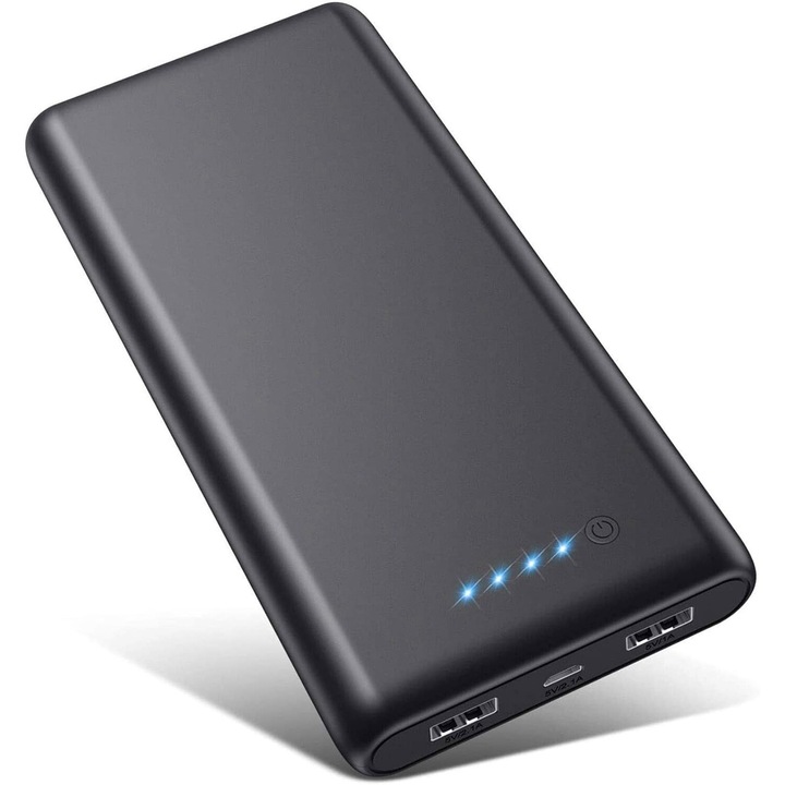Uname - Hordozható Power Bank 26800mah, Ultra-nagy kapacitású, 2 USB kimeneti nagysebességű töltő
