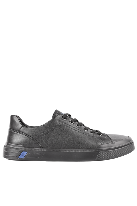 Pantofi sport, barbati, FRANCO GERARDO, RE929-12 negru, piele naturala 44