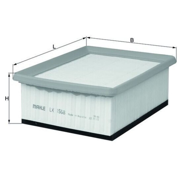 Légszűrő MAHLE ORIGINAL LX 1568