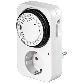 Priza programabila mecanica Well pentru interior, 16A Priza programabila mecanica Well pentru interior, 16A