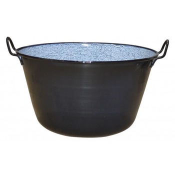 Ceaun emailat, caldare cu manere, 80 L, Perfect Home Ceaun emailat, caldare cu manere, 80 L, Perfect Home