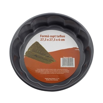 Forma copt 27,5x27,5x6 cm teflon Forma copt 27,5x27,5x6 cm teflon