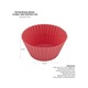 Forma briose silicon 12 buc/set