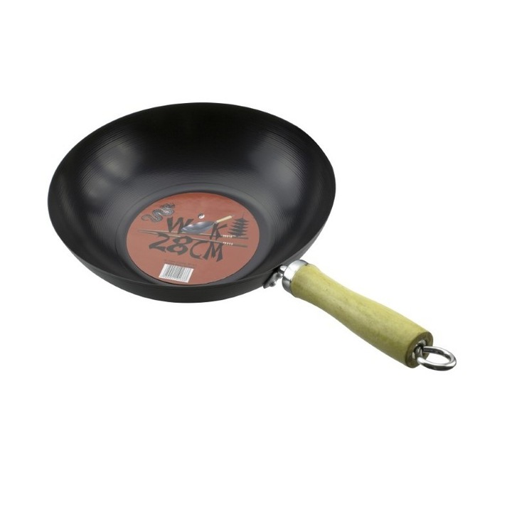 Wok serpenyő 28 cm, AZHOME
