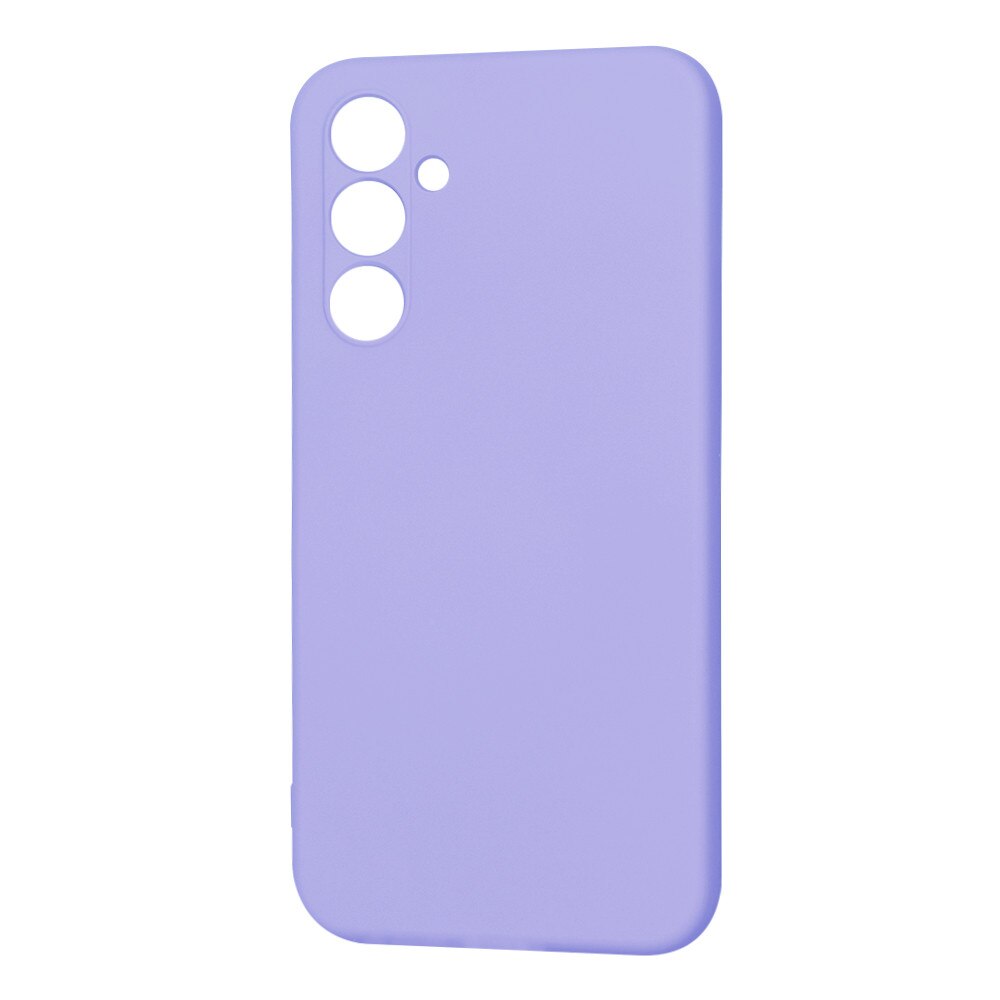 Husa pentru Samsung Galaxy A54, interior microfibra, Soft Flex Silicone, Light Purple