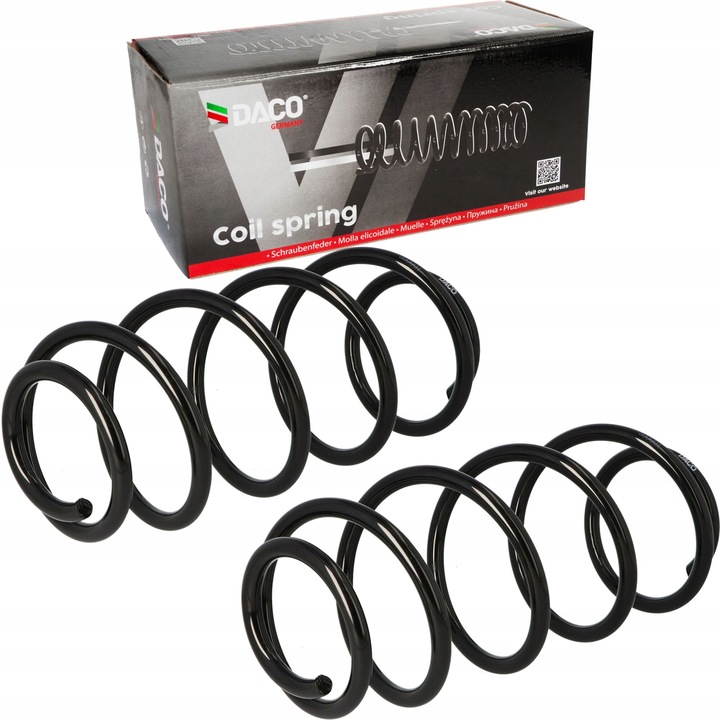 DACO felfüggesztő rugó, 2 db-os készlet, Citroen Berlingo, C4 Picasso, Grand Picasso, Peugeot Partner, 1,6x2,0