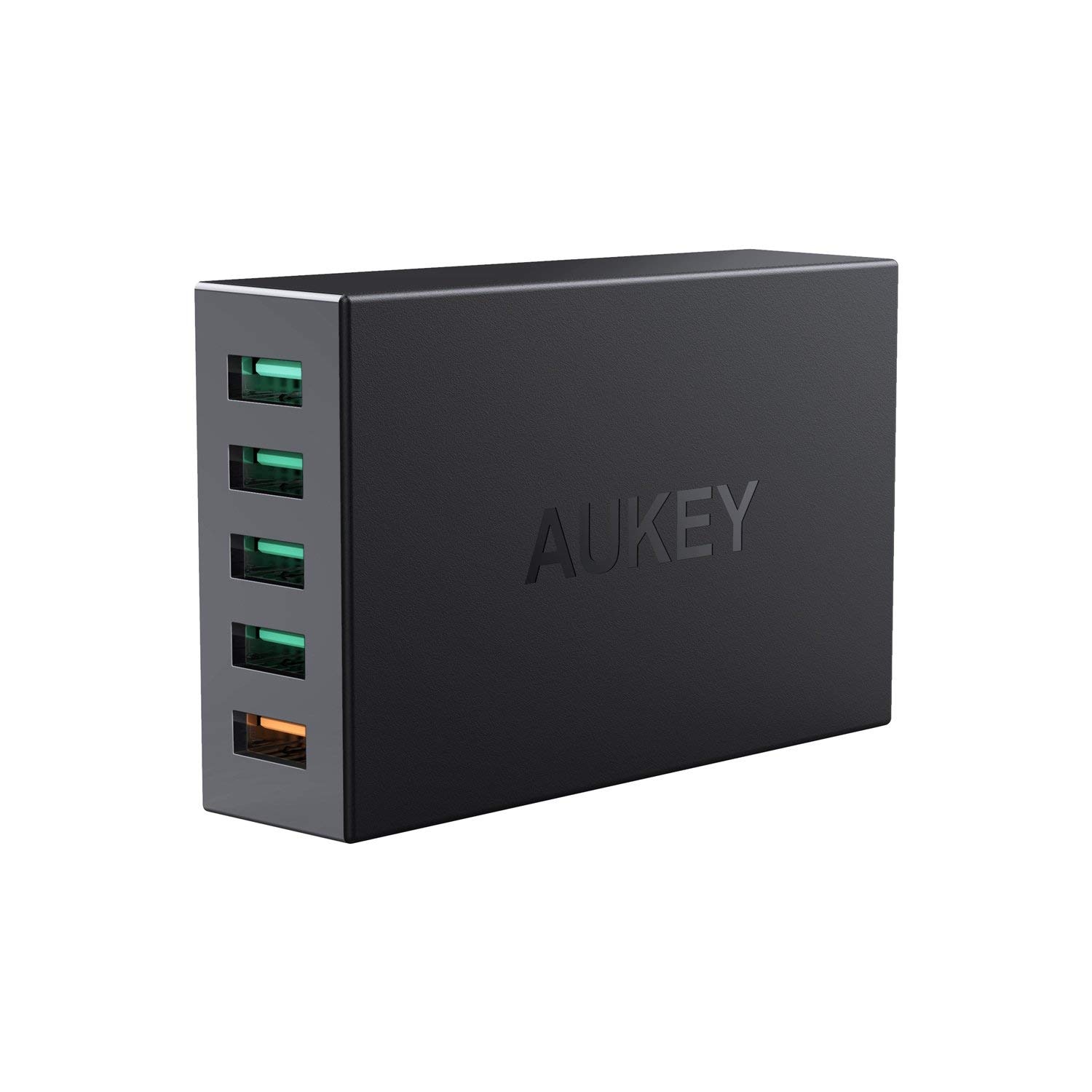 Incarcator rapid Aukey PA-T15, 5 sloturi USB 3.0, negru