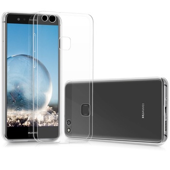 Husa de protectie ultraslim Huawei P10 Lite, Silicon, Transparenta Husa de protectie ultraslim Huawei P10 Lite, Silicon, Transparenta