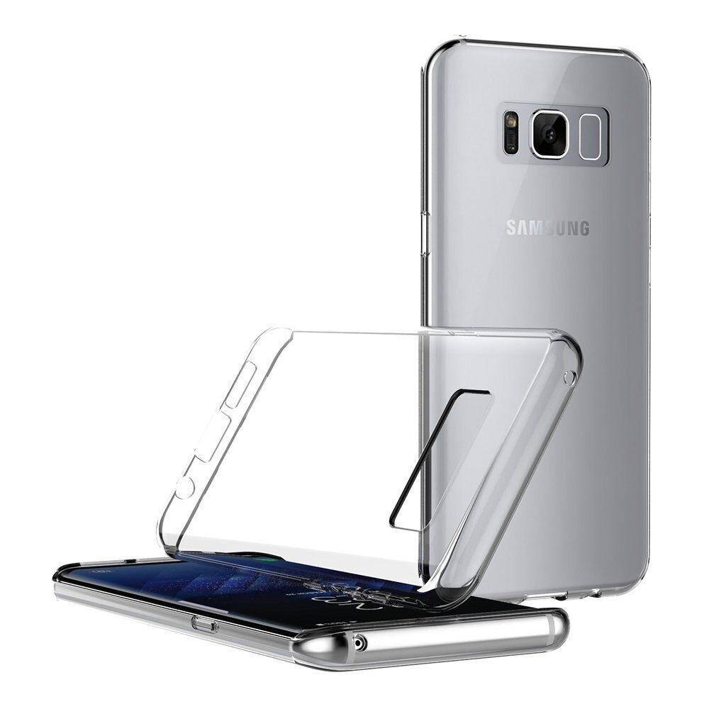 Husa de protectie ultraslim Samsung Galaxy S8, Silicon, Transparenta