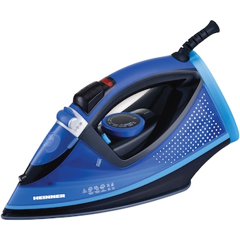 Fier de calcat Heinner Lollitte HSI-2400LT, 2400 W, Talpa ceramica, Albastru Fier de calcat Heinner Lollitte HSI-2400LT, 2400 W, Talpa ceramica, Albastru
