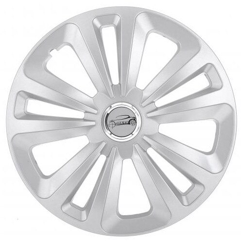 Set capace roti model Terra cu inel cromat - 13 inch